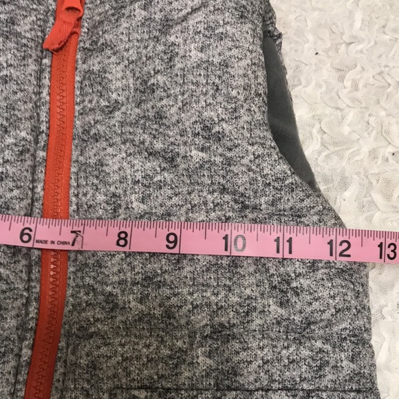 Little Me Boy’s Puffy Vest. Size 3T Denim Print - Picture 8 of 9